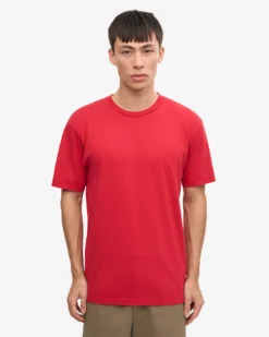 Classic Organic Tee - Scarlet Red (3-Pack)