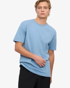 Classic Organic Tee - Seaside Blue (3-Pack)