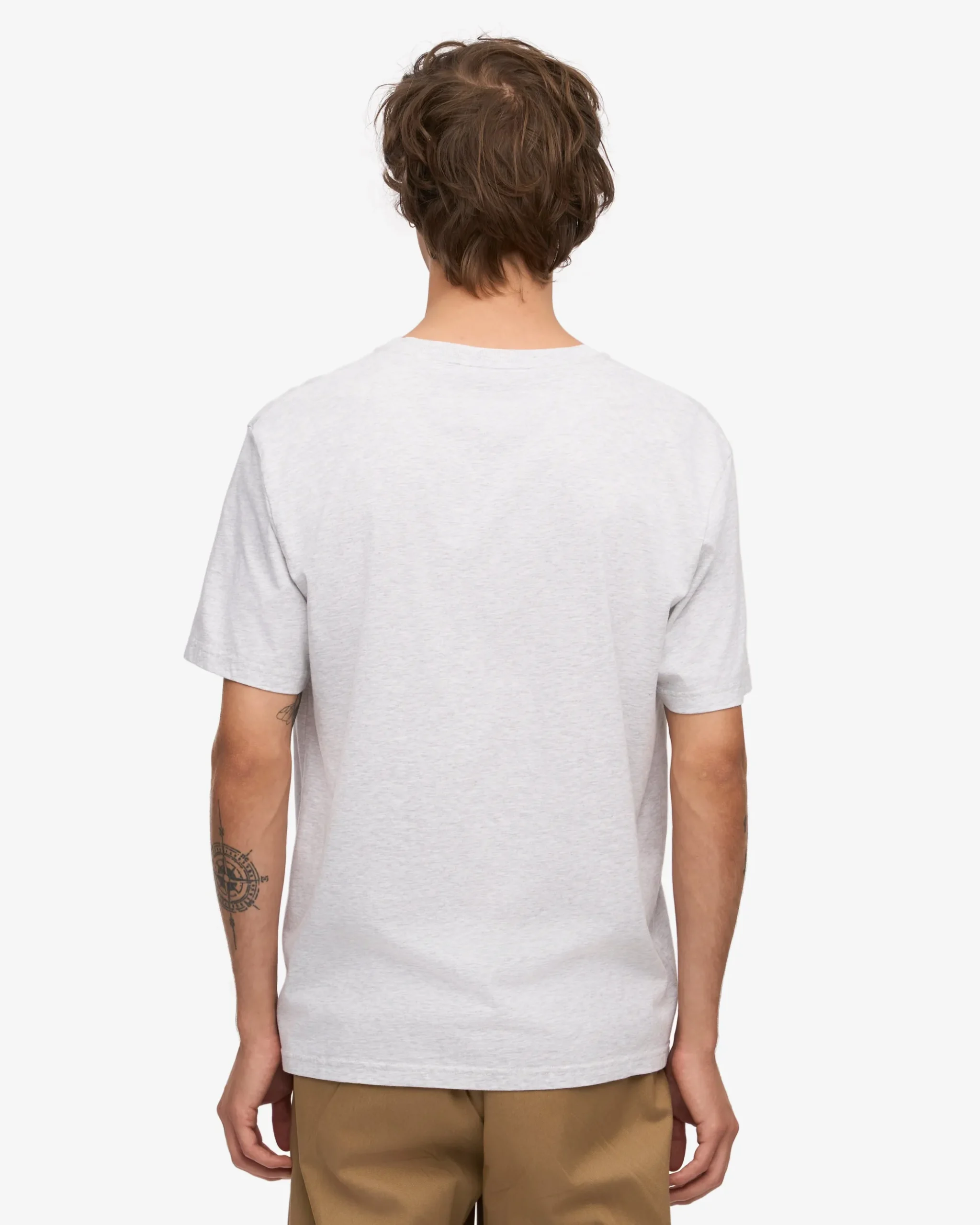 Classic Organic Tee - Snow Melange