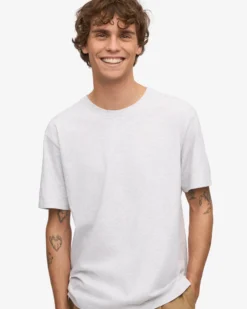 Classic Organic Tee - Snow Melange