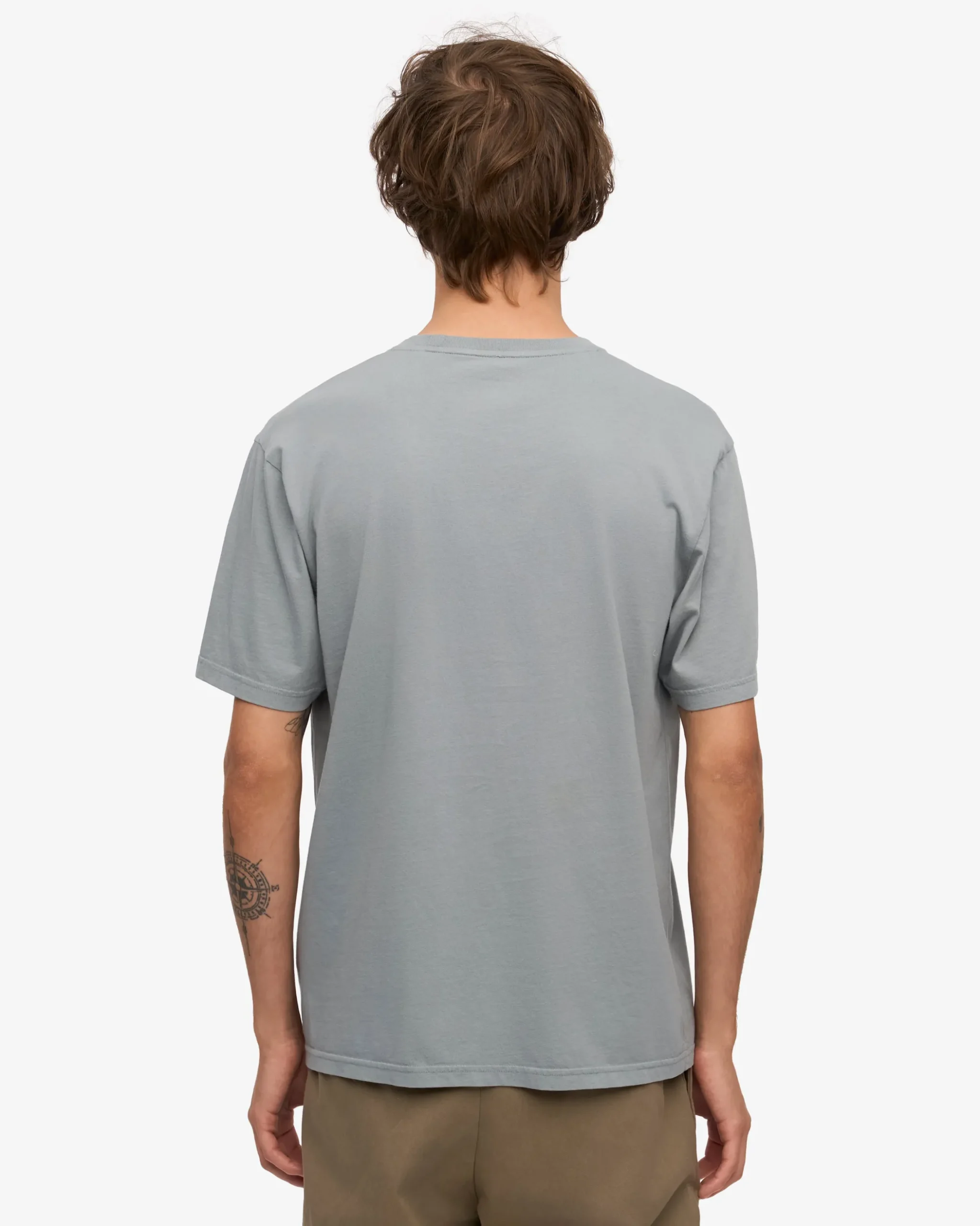 Classic Organic Tee - Steel Blue