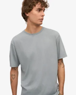Classic Organic Tee - Steel Blue (3-Pack)