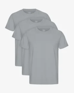 Classic Organic Tee - Steel Blue (3-Pack)