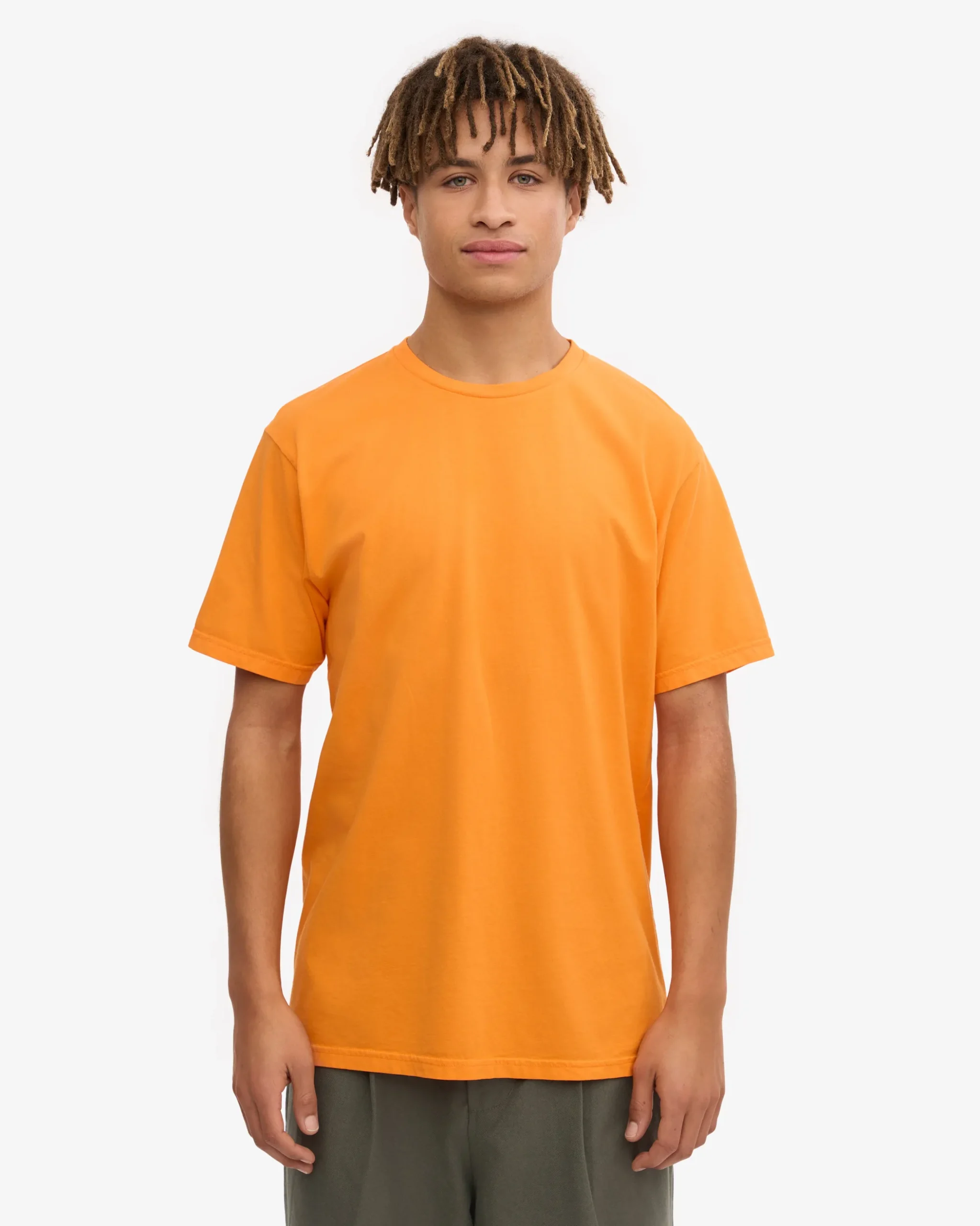 Classic Organic Tee - Sunny Orange (3-Pack)