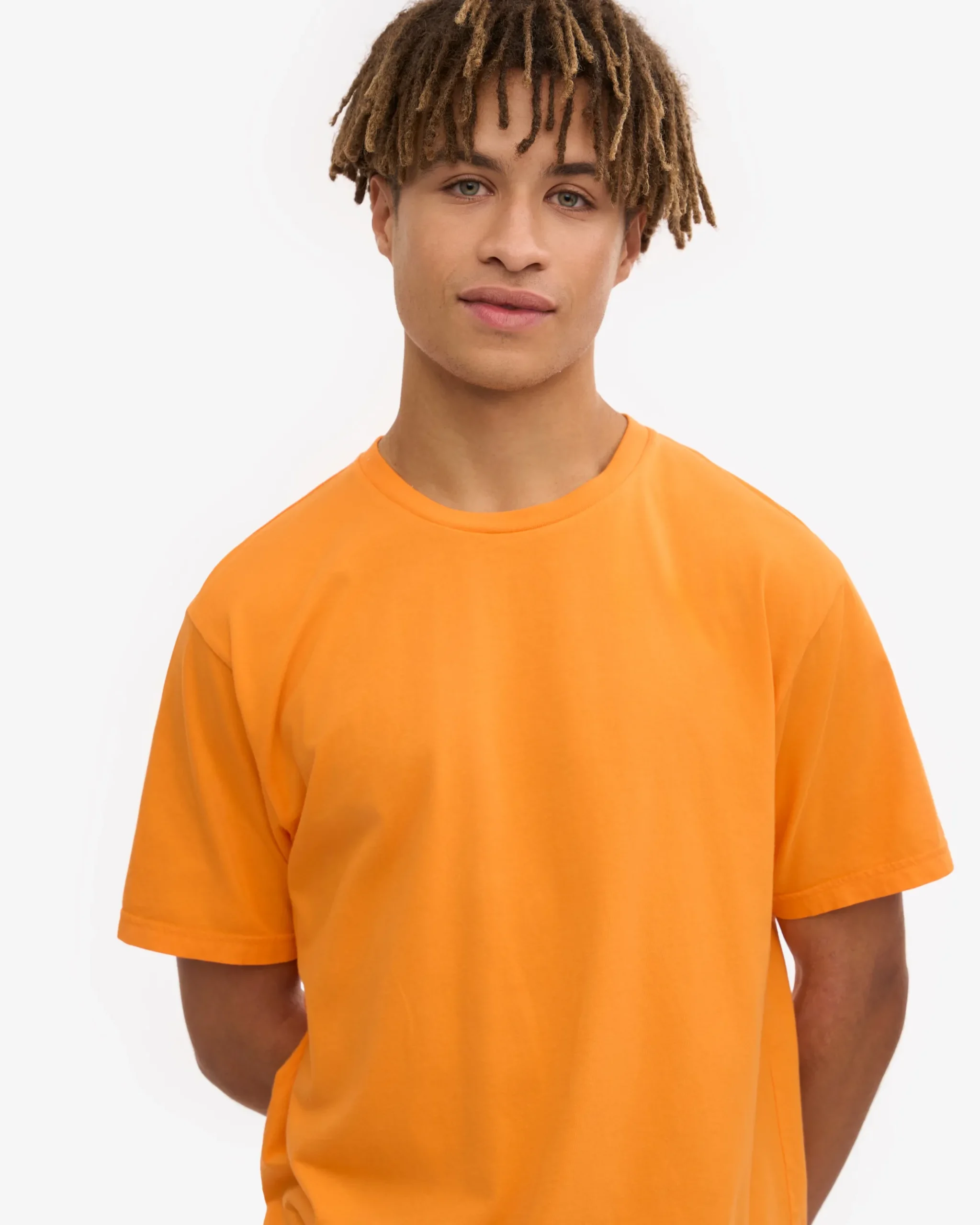 Classic Organic Tee - Sunny Orange (3-Pack)