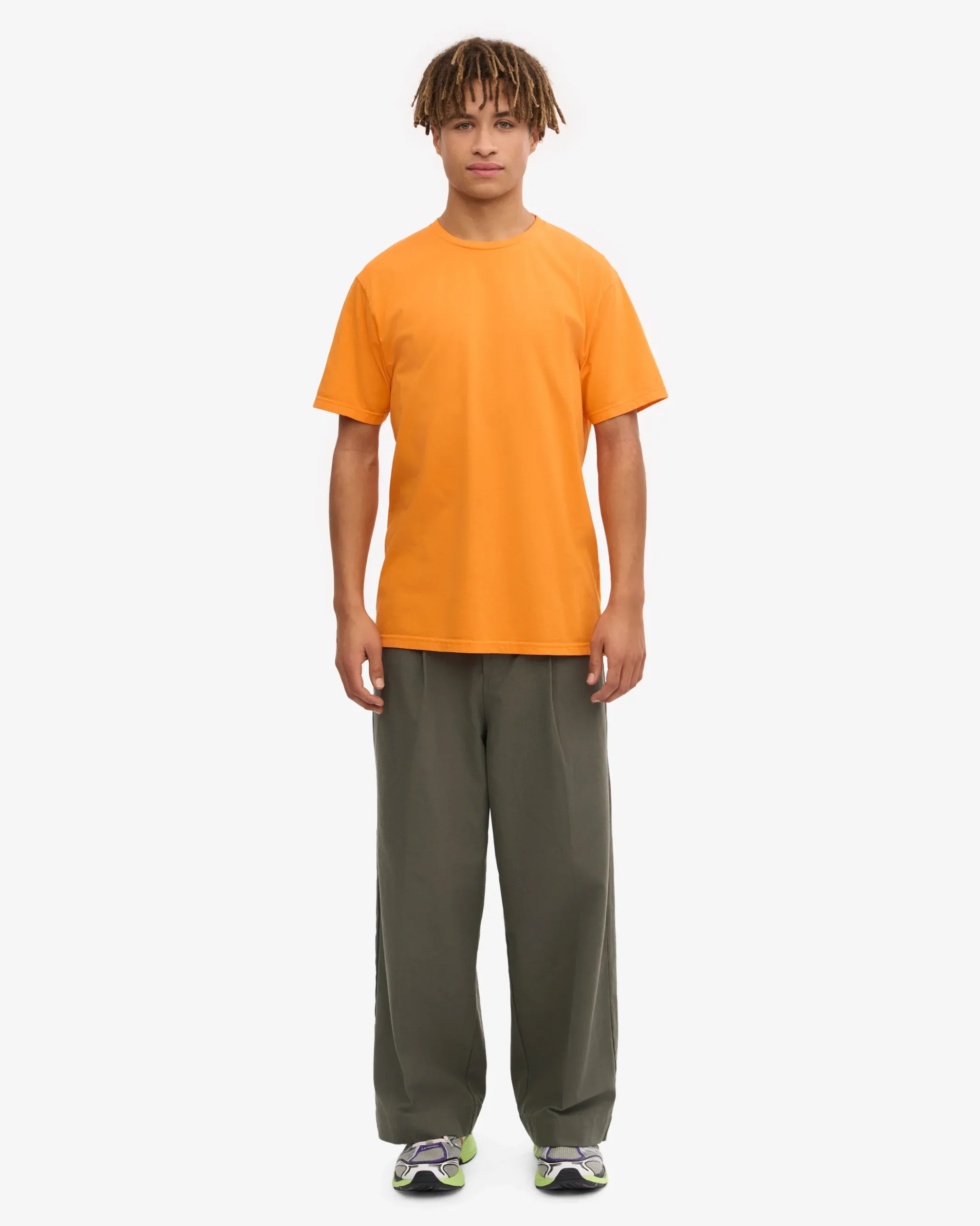 Classic Organic Tee - Sunny Orange (3-Pack)