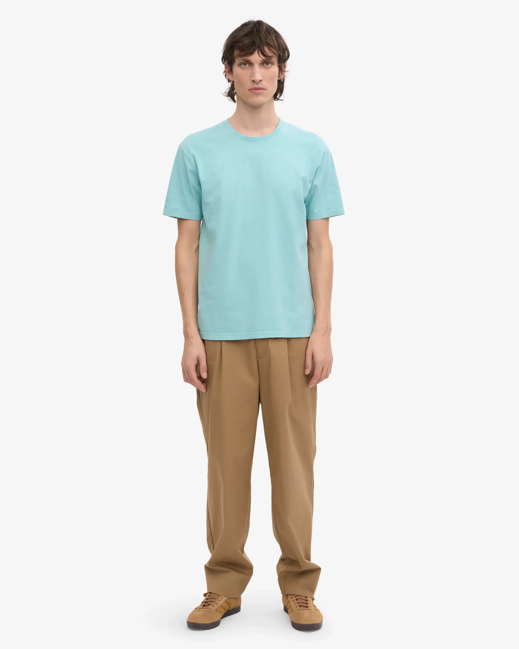 Classic Organic Tee - Teal Blue