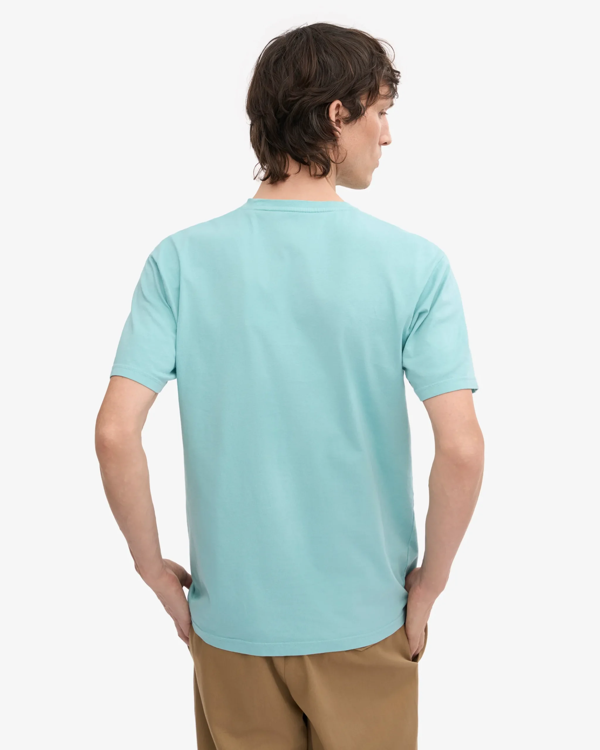 Classic Organic Tee - Teal Blue
