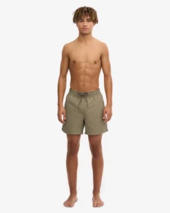 Classic Swim Shorts - Dusty Olive