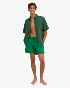 Classic Swim Shorts - Kelly Green