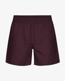 Classic Swim Shorts - Oxblood Red