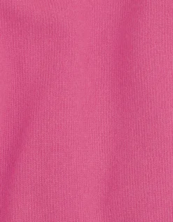 Light Merino Wool Crew - Bubblegum Pink