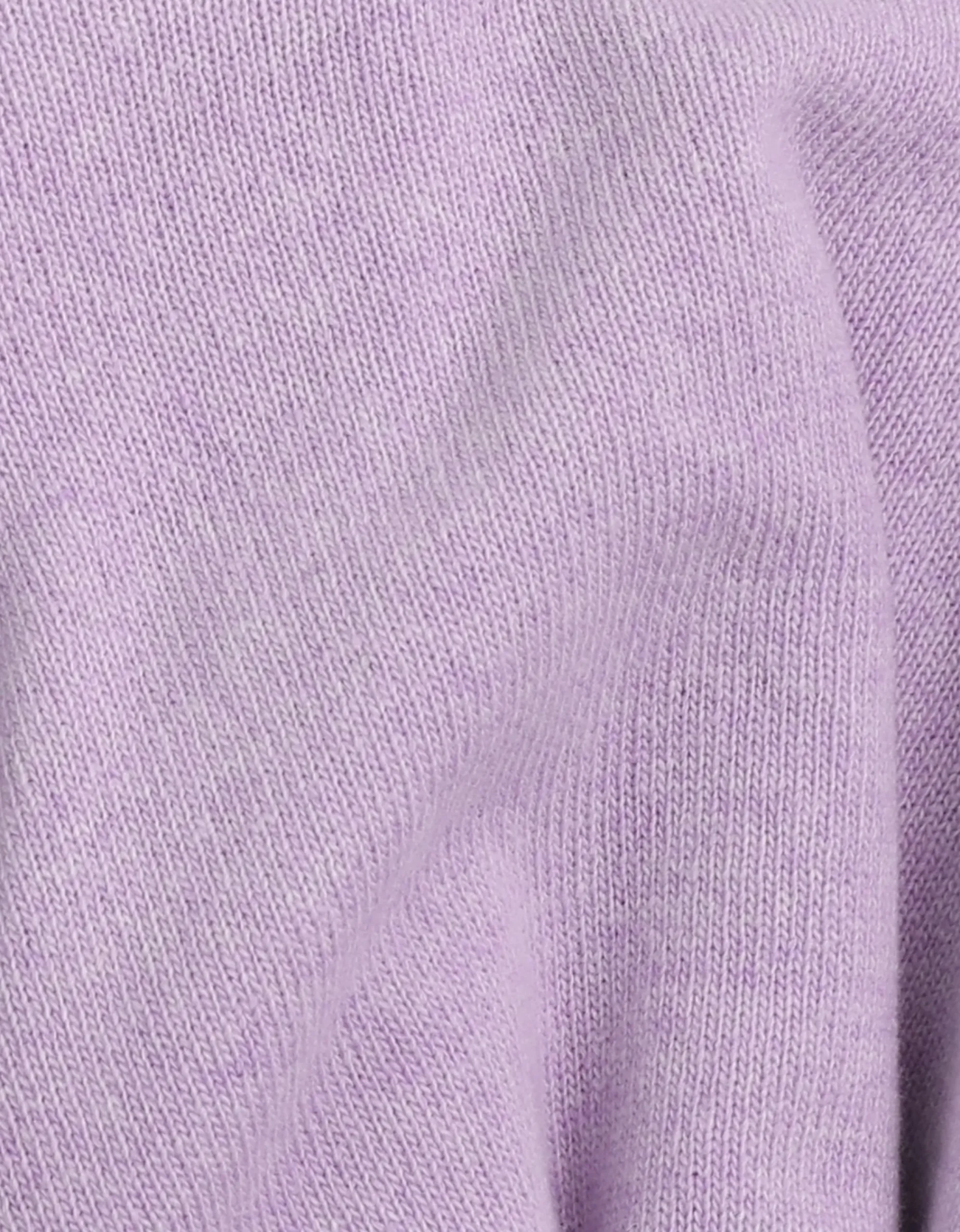 Light Merino Wool Crew - Soft Lavender