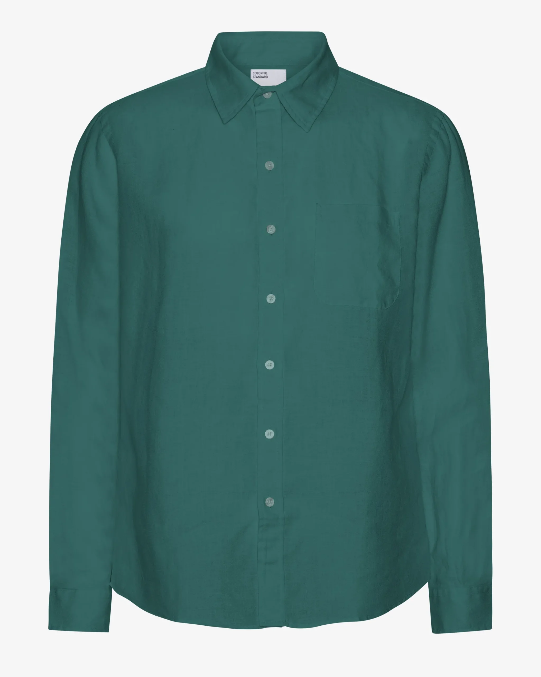 Linen Shirt - Ocean Green