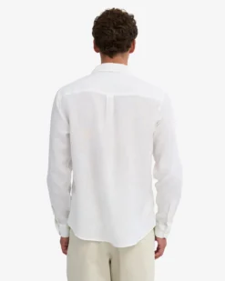 Linen Shirt - Optical White