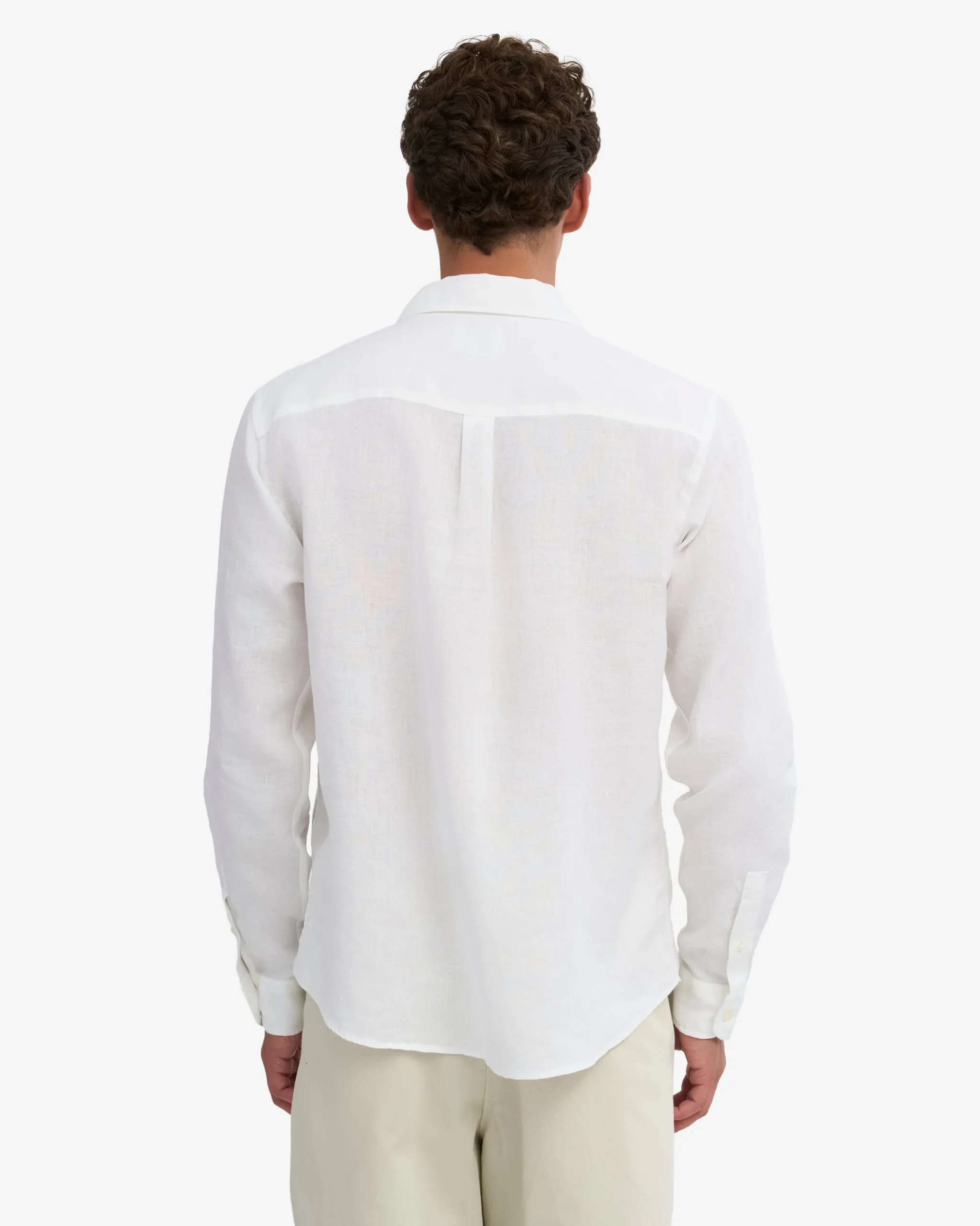 Linen Shirt - Optical White
