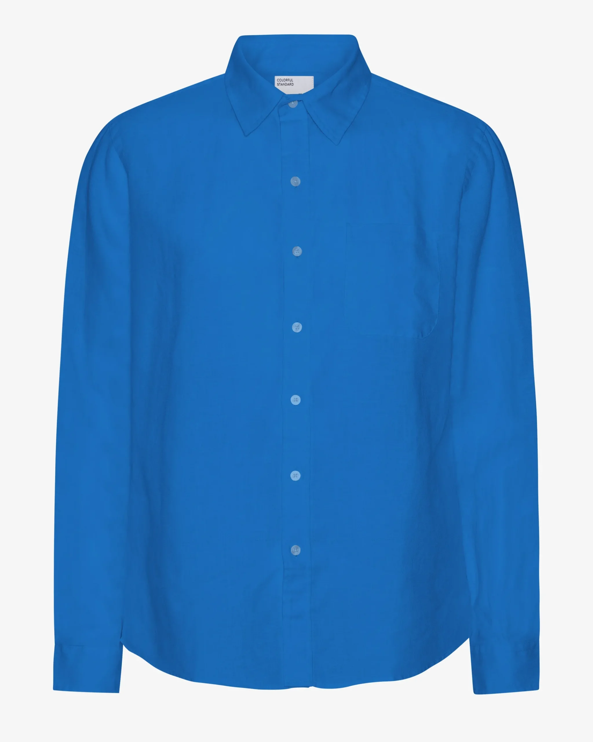 Linen Shirt - Pacific Blue