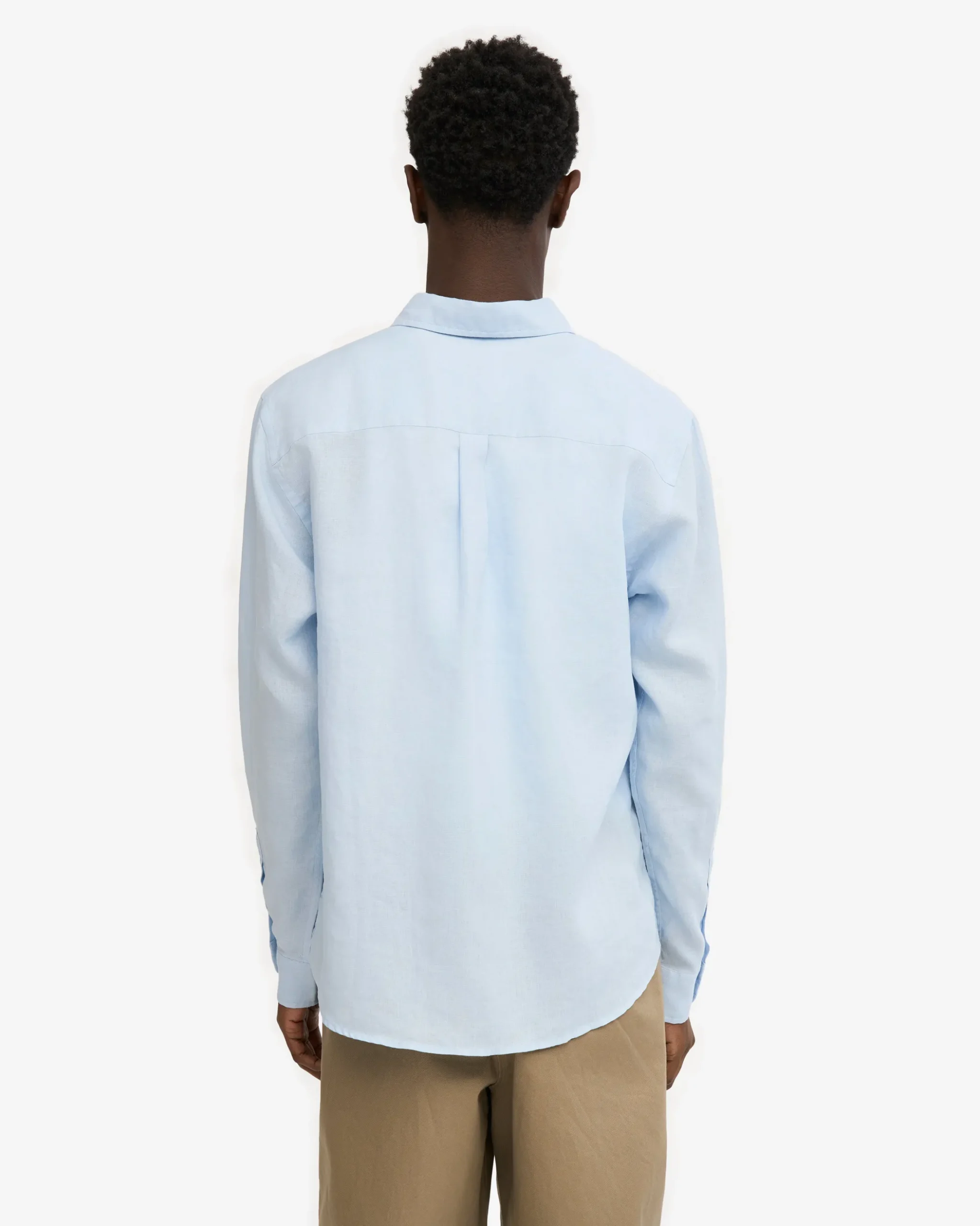 Linen Shirt - Polar Blue