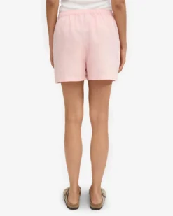 Linen Shorts - Faded Pink