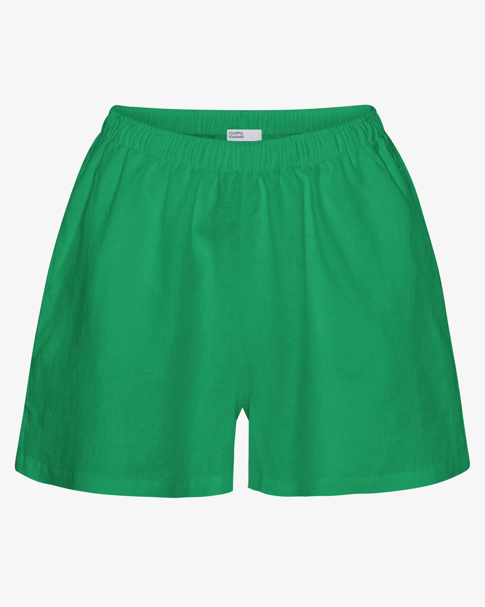 Linen Shorts - Kelly Green