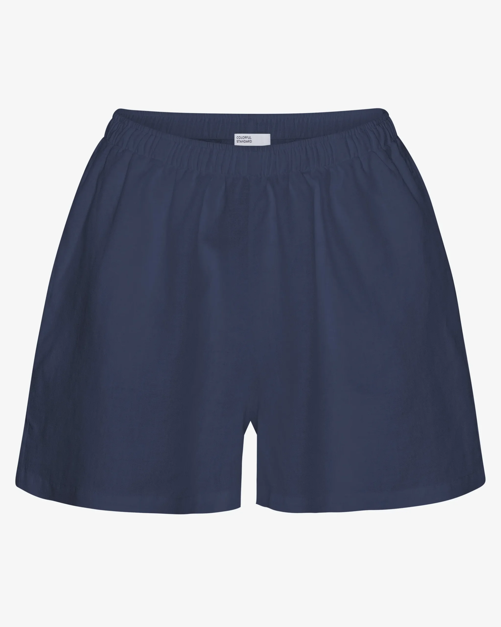 Linen Shorts - Marine Blue