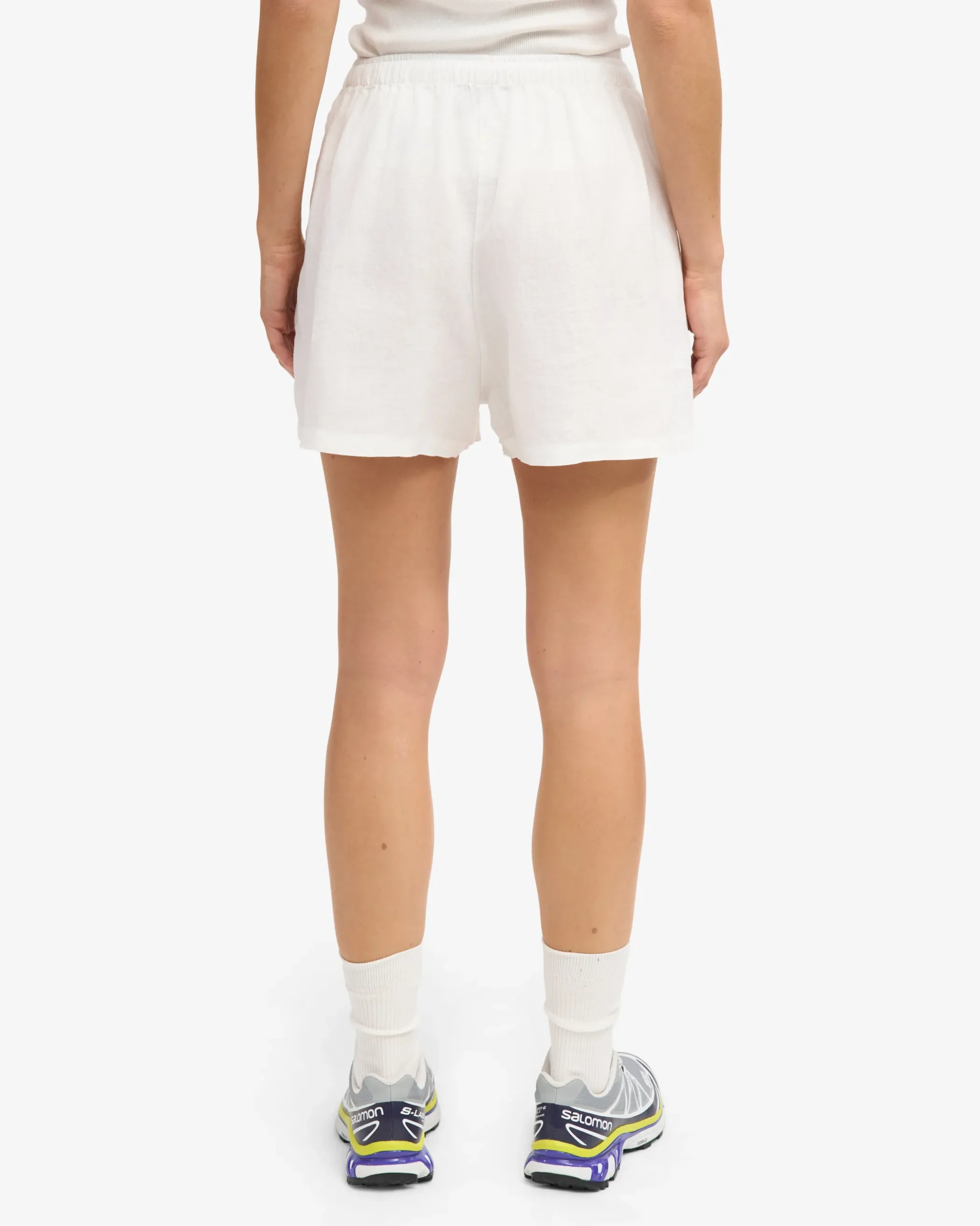 Linen Shorts - Optical White