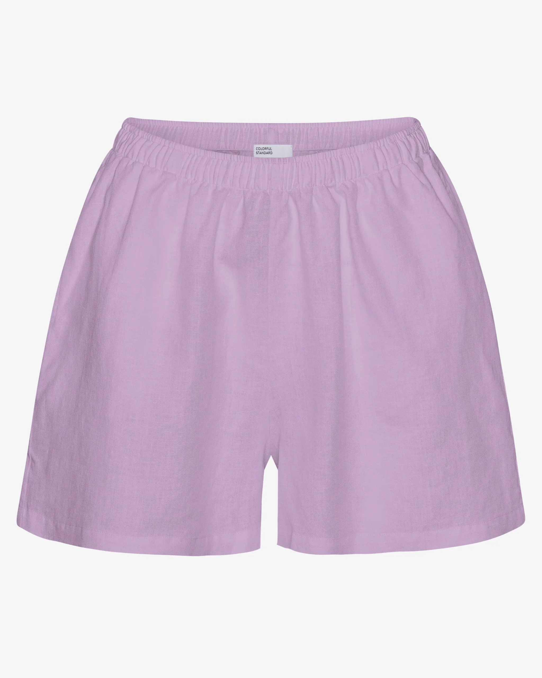 Linen Shorts - Soft Lavender