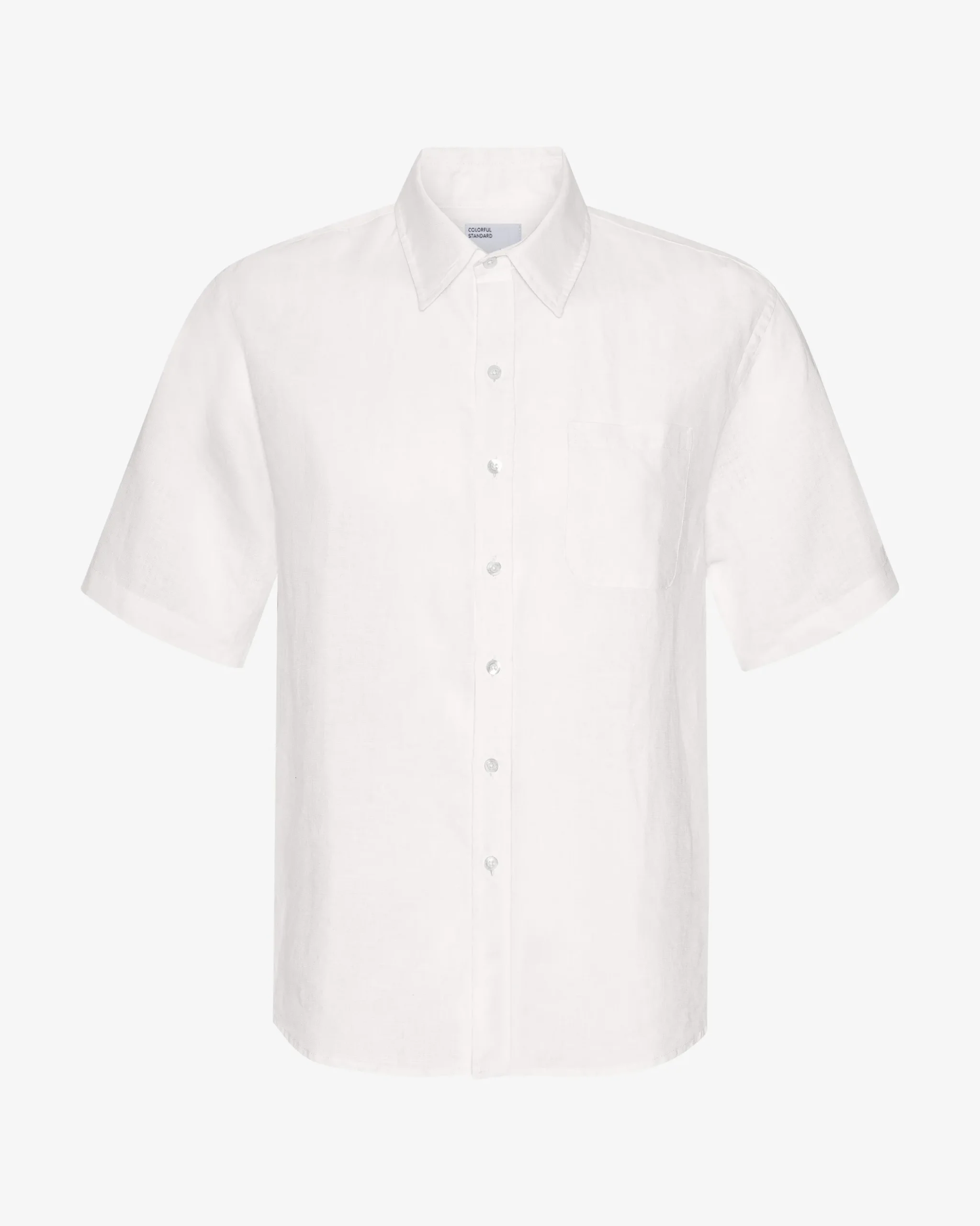 Linen SS Shirt - Optical White
