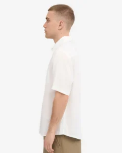Linen SS Shirt - Optical White