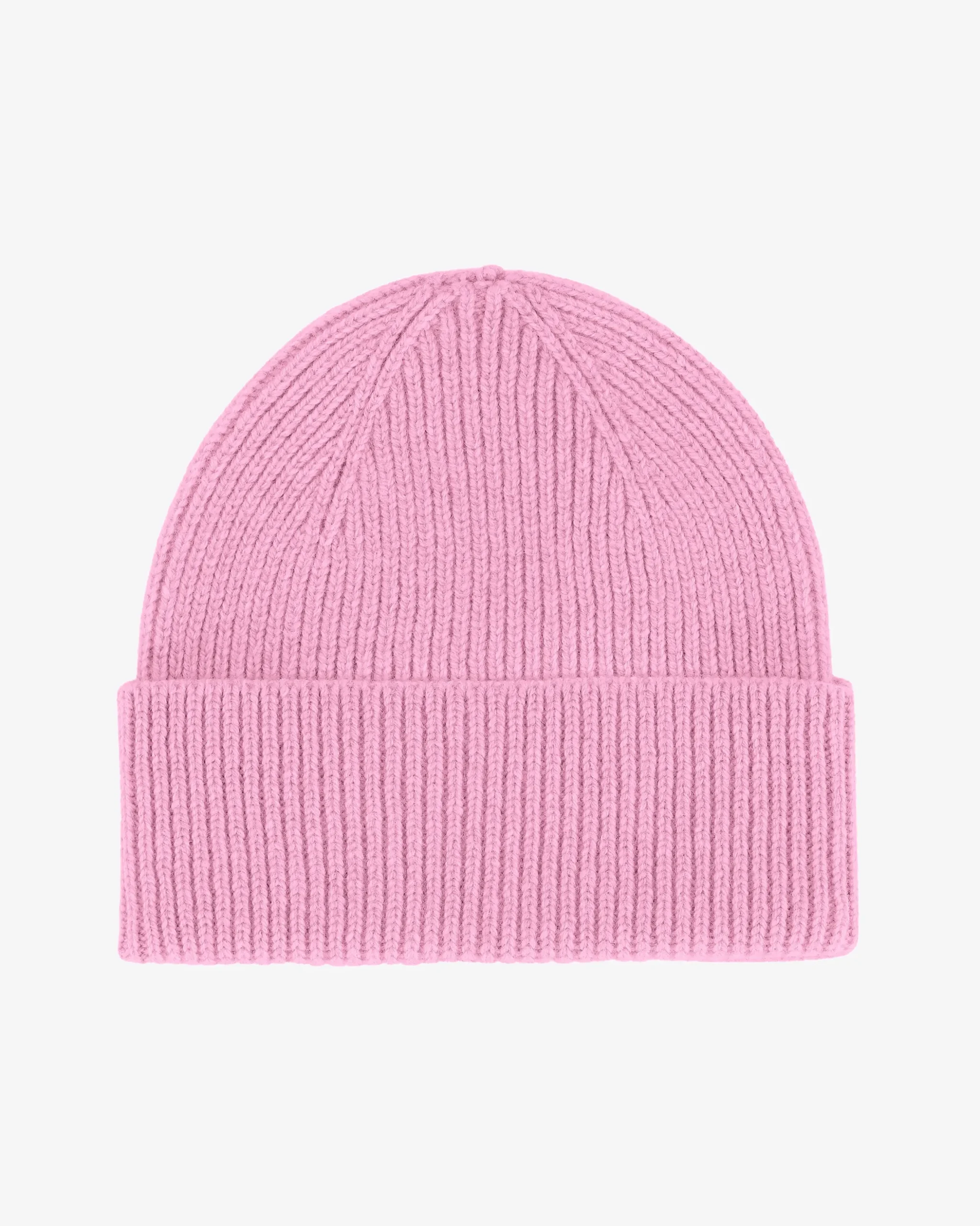 Merino Wool Beanie - Cherry Blossom