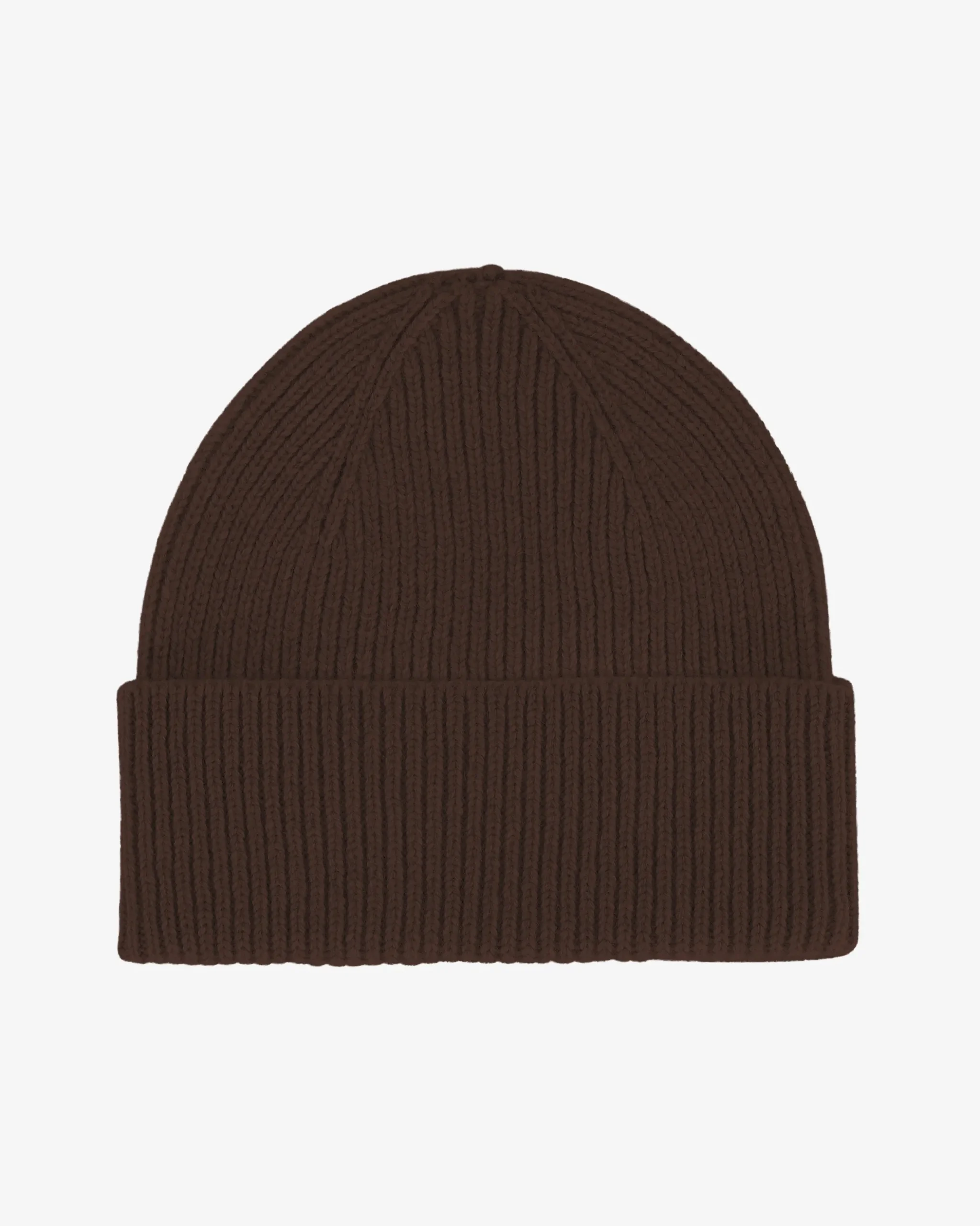 Merino Wool Beanie - Coffee Brown
