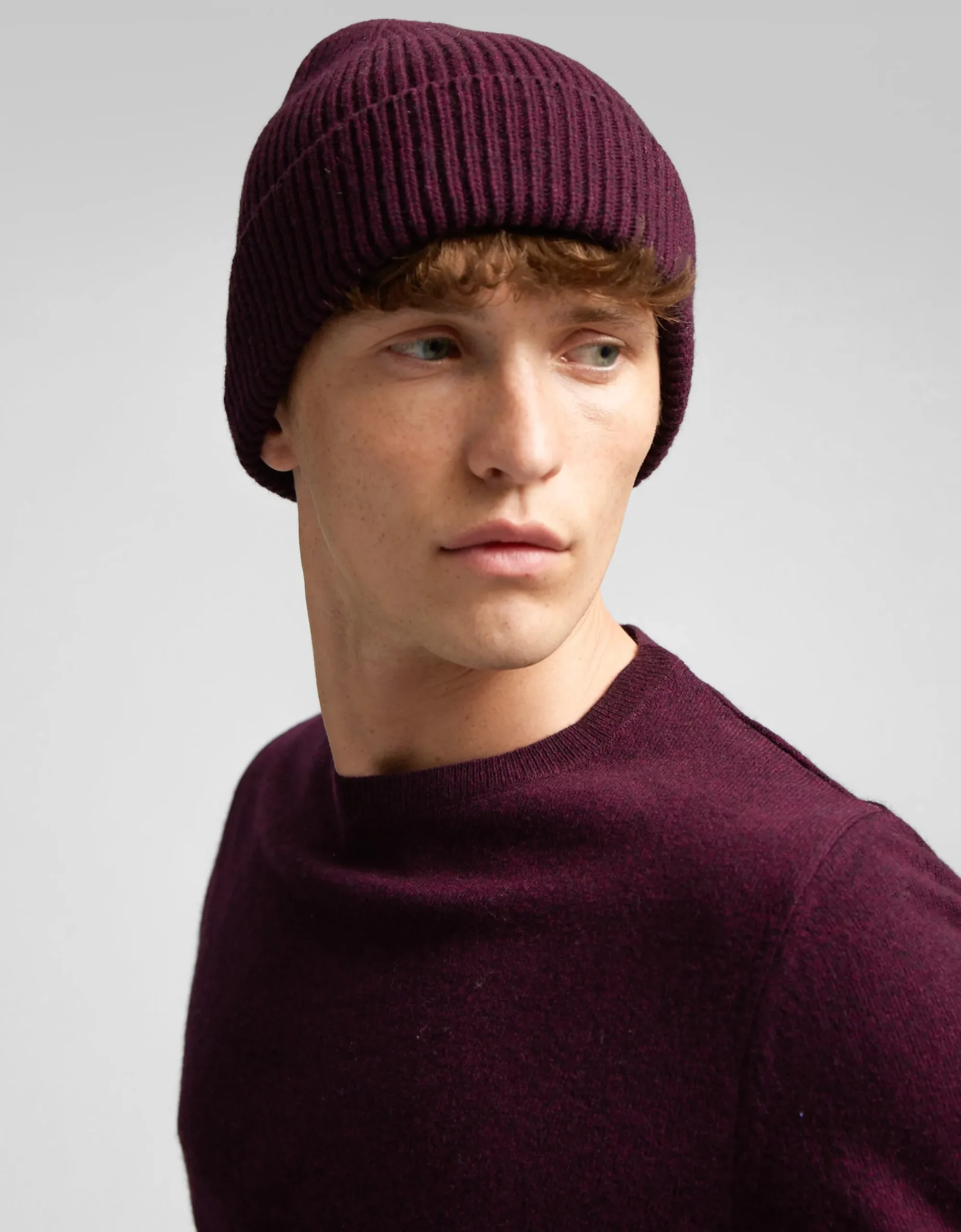 Merino Wool Beanie - Hunter Green