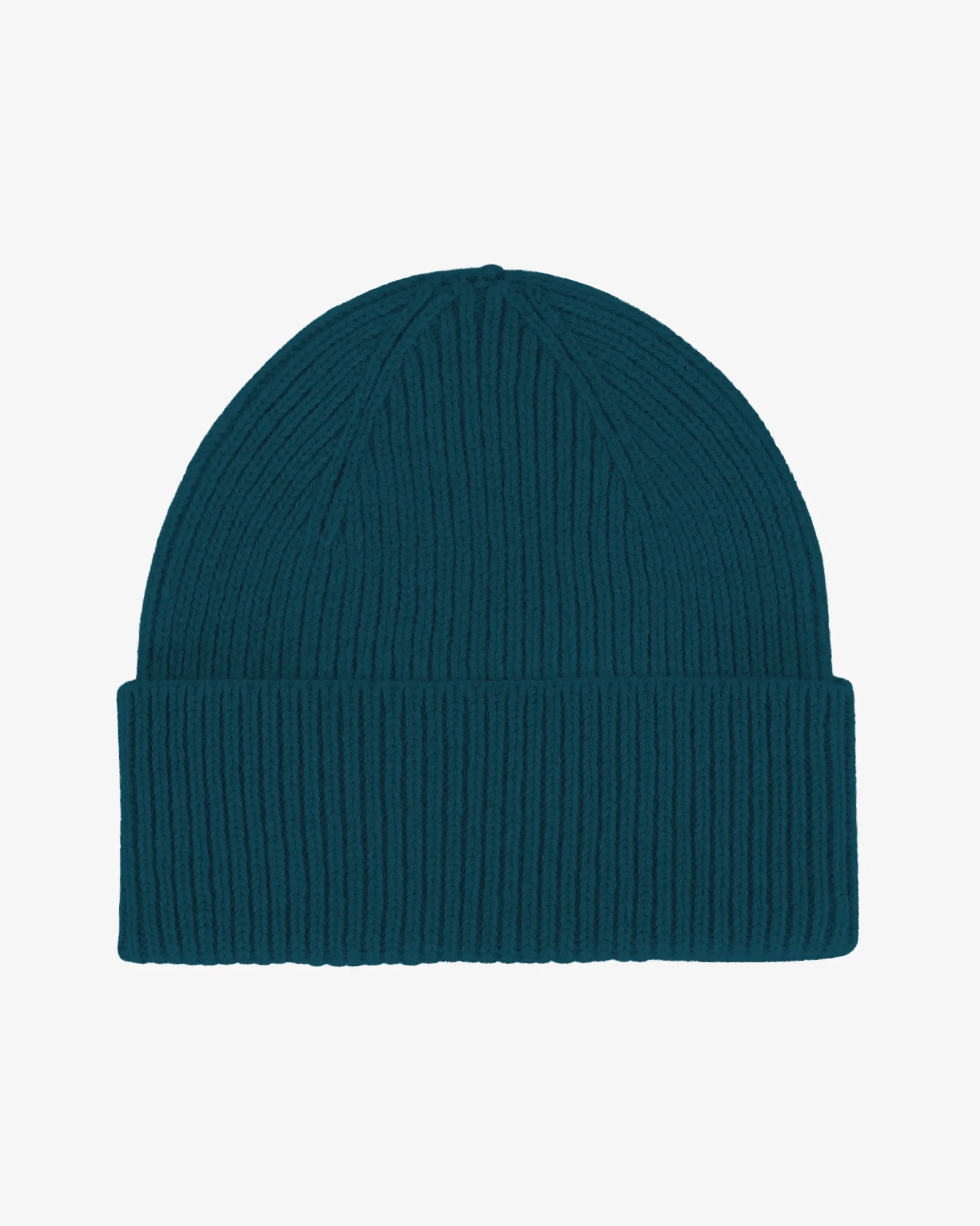 Merino Wool Beanie - Ocean Green