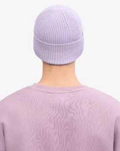 Merino Wool Beanie - Petrol Blue