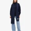 Merino Wool Beanie & Scarf - Marine Blue
