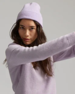 Merino Wool Beanie - Warm Taupe