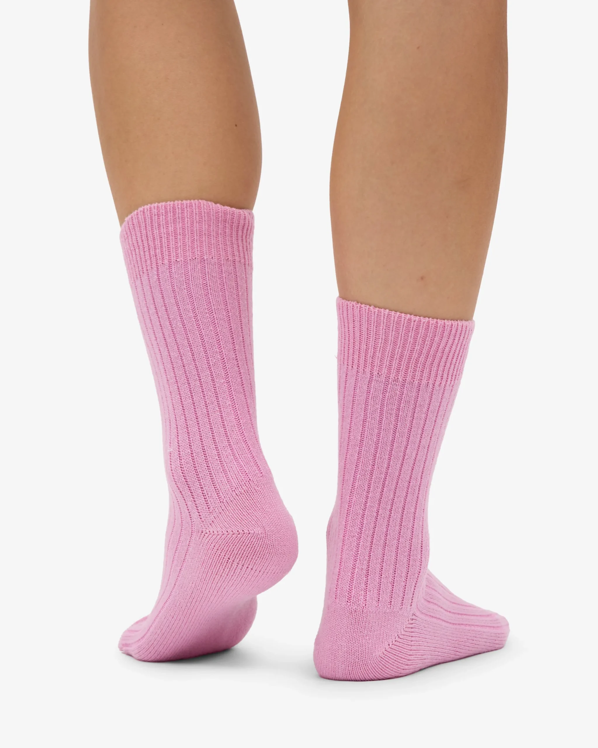 Merino Wool Blend Sock - Cherry Blossom