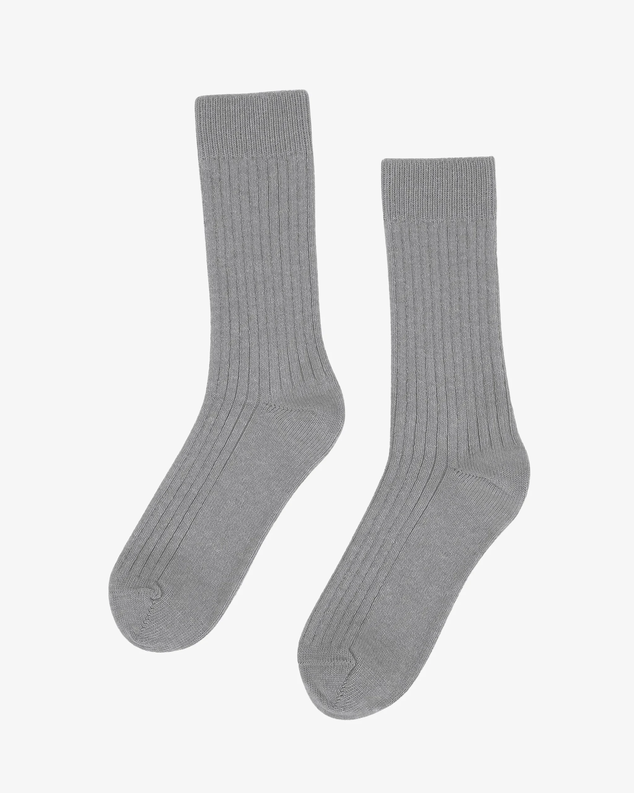 Merino Wool Blend Sock - Heather Grey