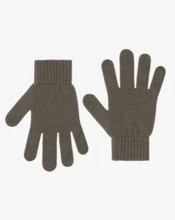 Merino Wool Gloves - Dusty Olive