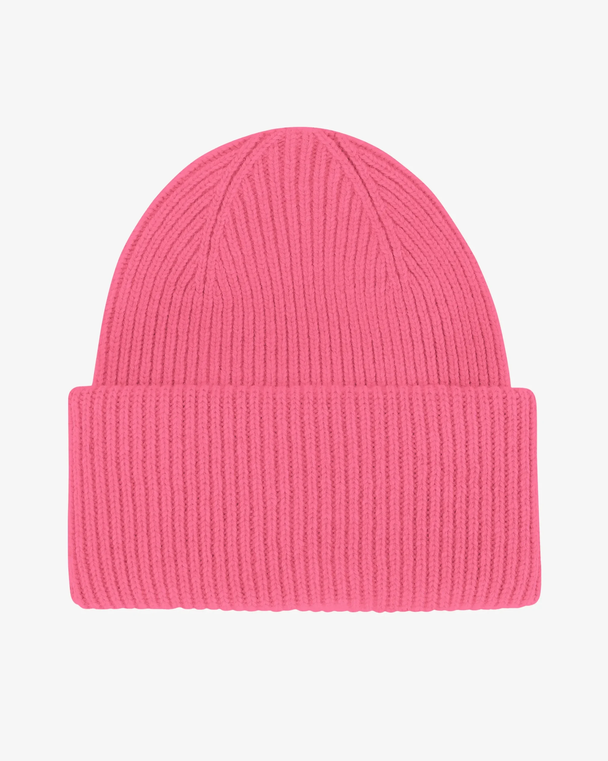 Merino Wool Hat - Bubblegum Pink