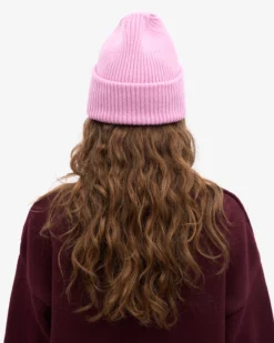 Merino Wool Hat - Cherry Blossom