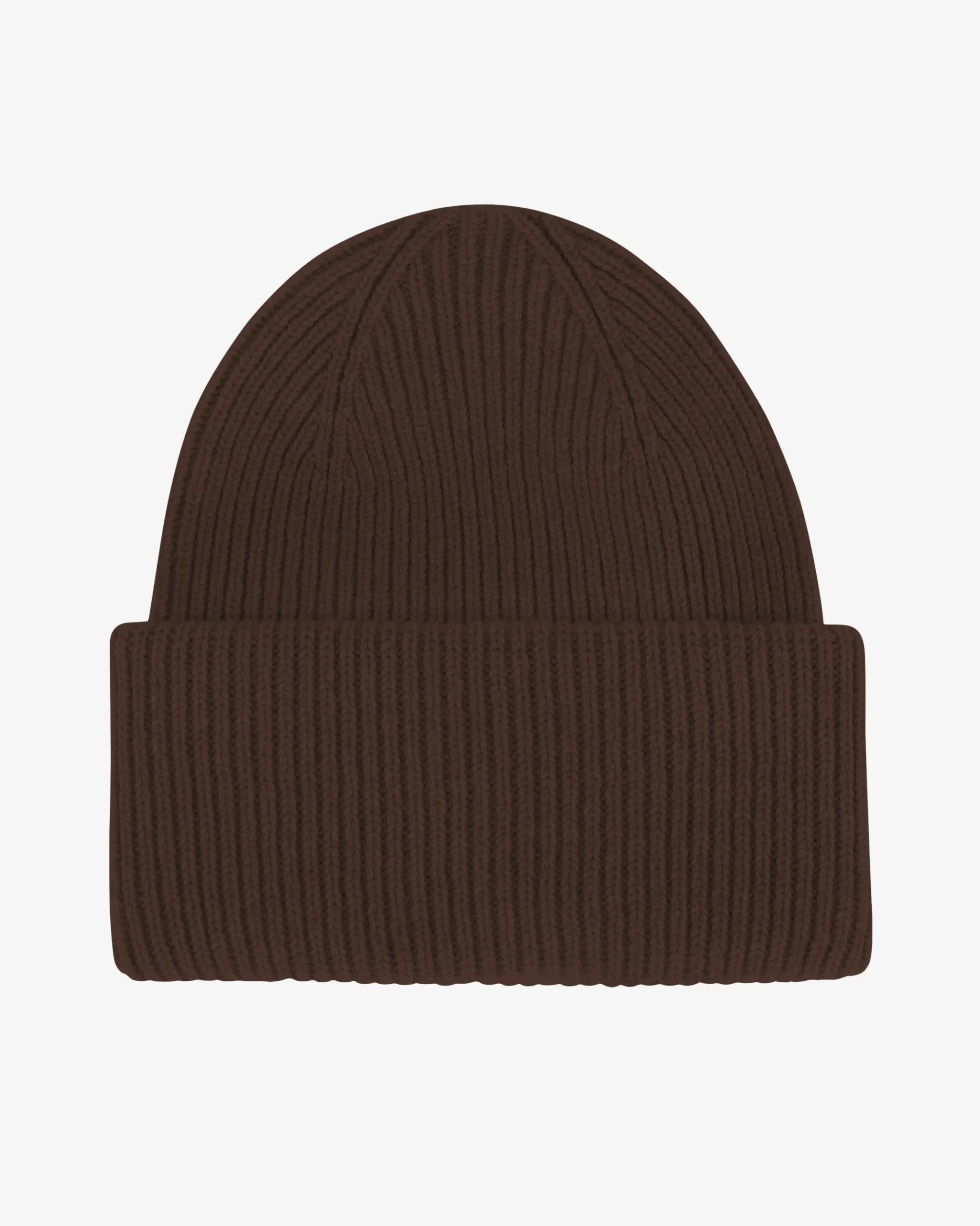 Merino Wool Hat - Coffee Brown