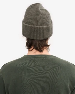 Merino Wool Hat - Dusty Olive