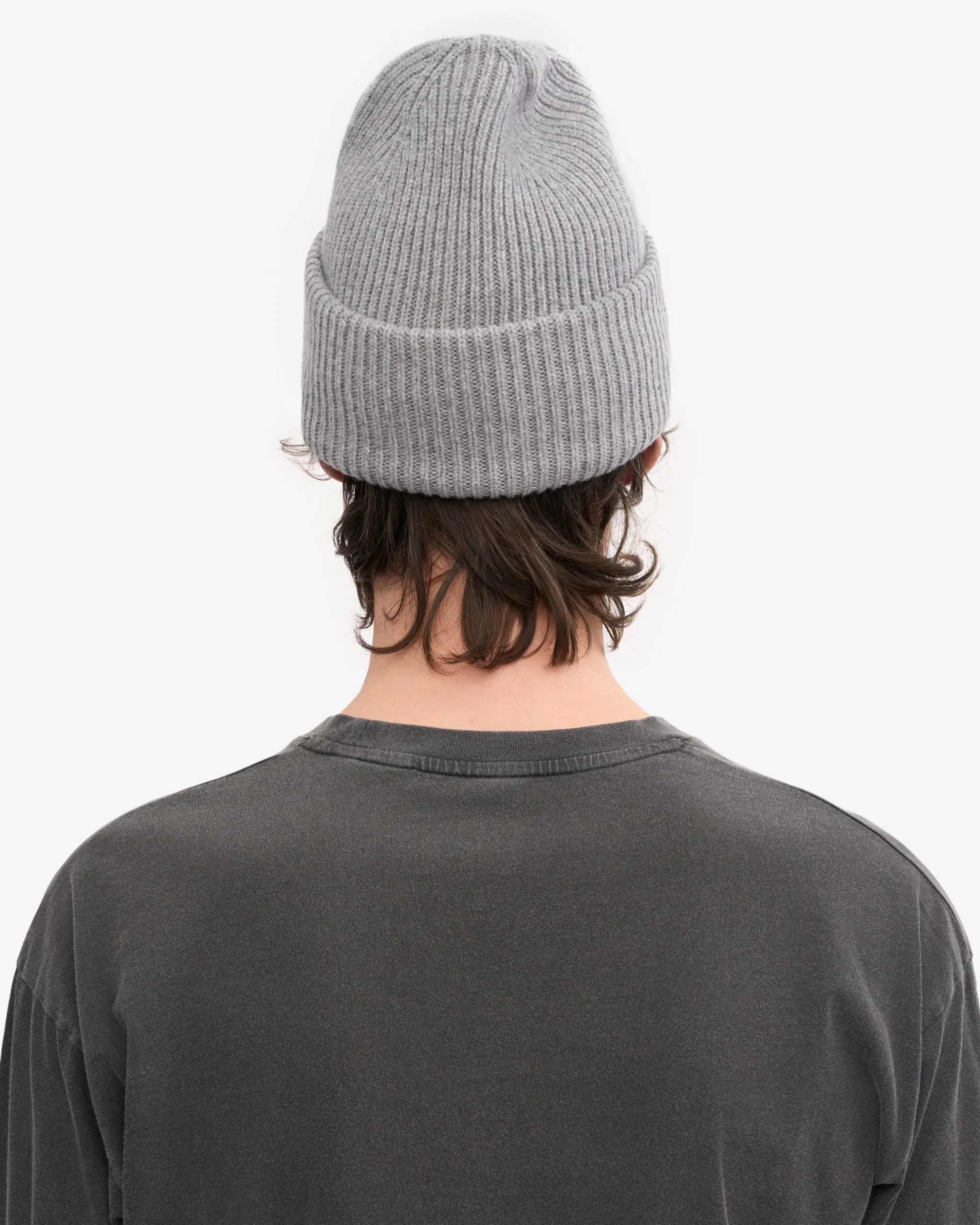 Merino Wool Hat - Heather Grey