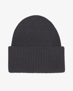 Merino Wool Hat - Lava Grey