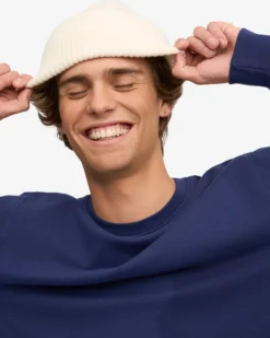 Merino Wool Hat - Optical White