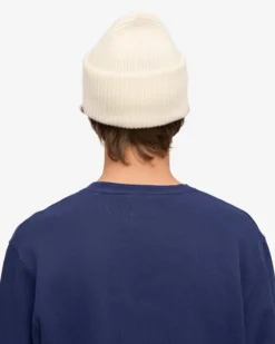 Merino Wool Hat - Optical White