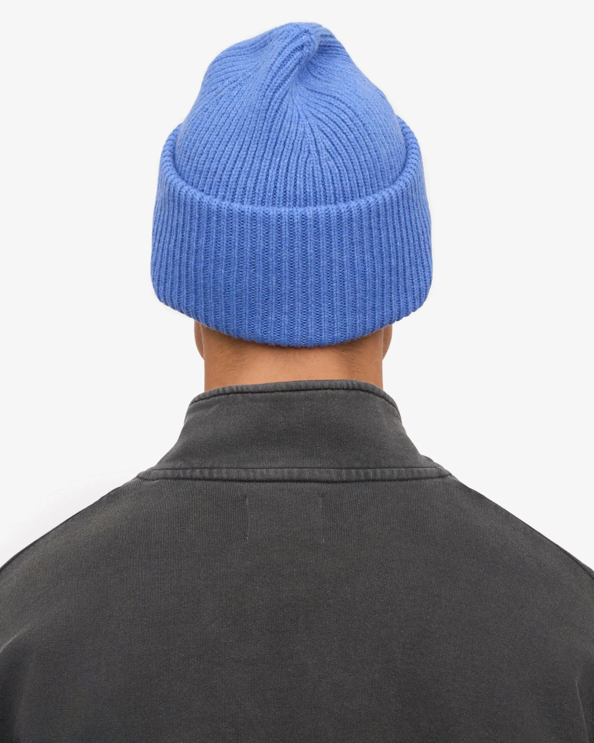 Merino Wool Hat - Pacific Blue