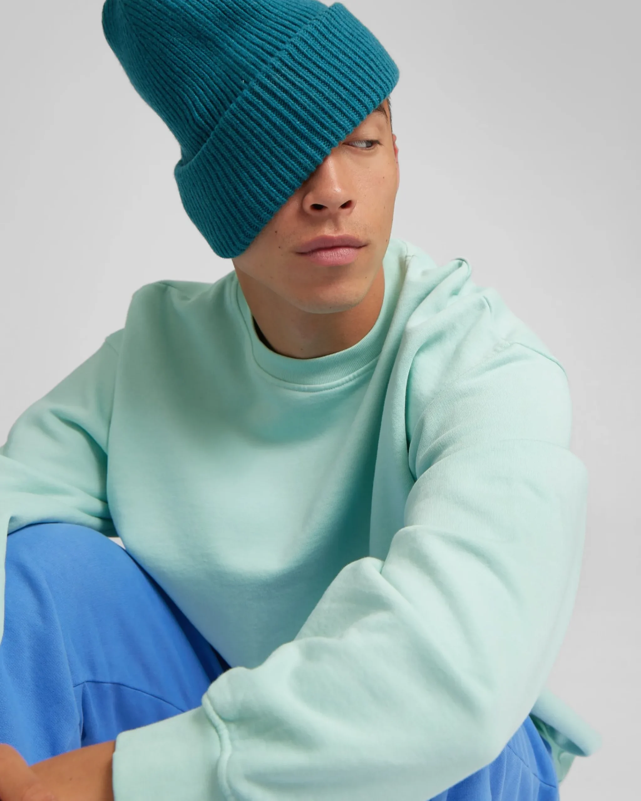 Merino Wool Hat - Royal Blue