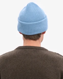 Merino Wool Hat - Seaside Blue